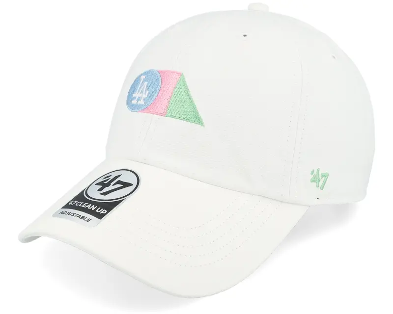 47 Brand Los Angeles Dodgers MLB Purpose 47 Clean Up White Dad Cap online