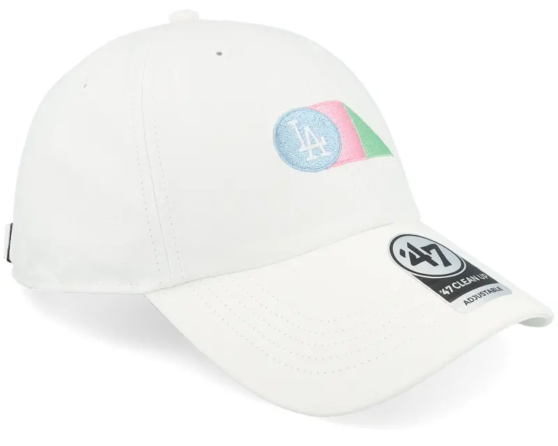 47 Brand Los Angeles Dodgers MLB Purpose 47 Clean Up White Dad Cap online