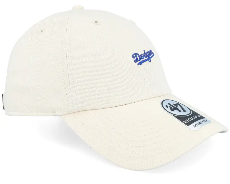 47 Brand Los Angeles Dodgers MLB Runner Script Clean Up Natural Dad Cap online