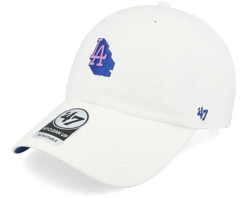 47 Brand Los Angeles Dodgers MLB Shop 47 Clean Up C.w.s White Adjustable online