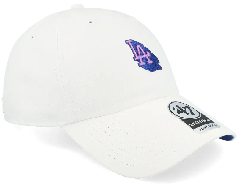 47 Brand Los Angeles Dodgers MLB Shop 47 Clean Up C.w.s White Adjustable online