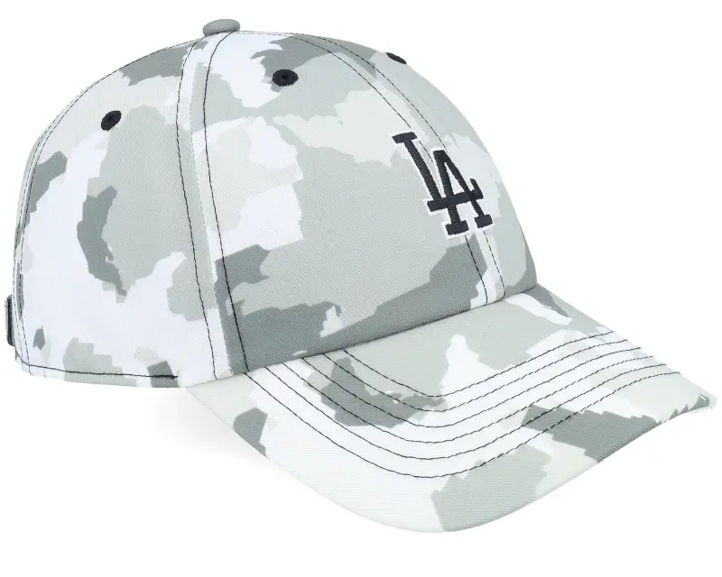 47 Brand Los Angeles Dodgers MLB Star 47 Clean Up Grey Camo Dad Cap online
