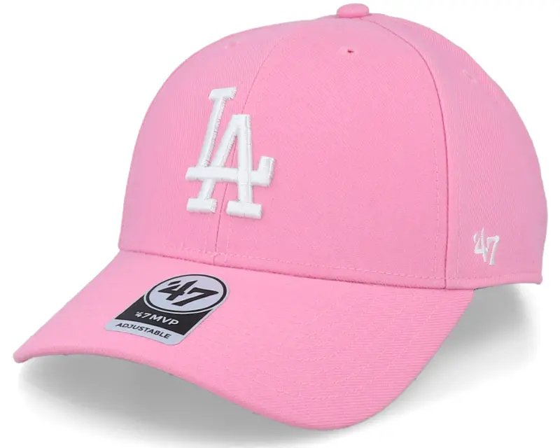 47 Brand Los Angeles Dodgers Mvp Rose Pink/White Adjustable online