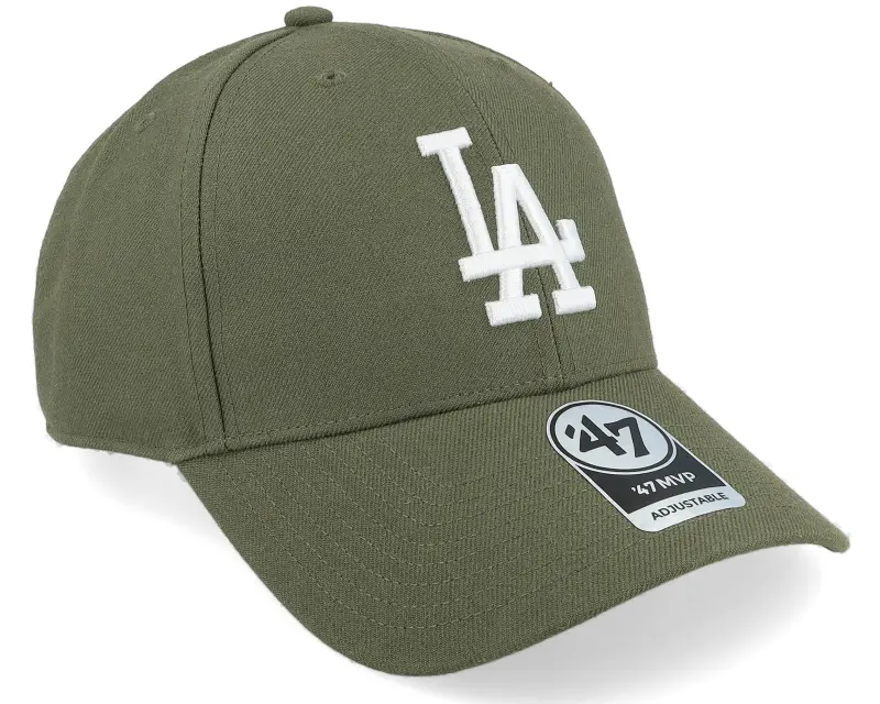 47 Brand Los Angeles Dodgers Mvp Sandalwood/White Adjustable online