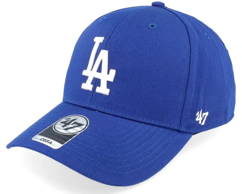 47 Brand Los Angeles Dodgers Raised Basic Mvp Royal/White Adjustable online