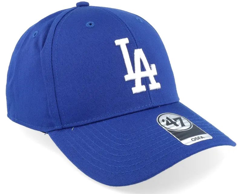 47 Brand Los Angeles Dodgers Raised Basic Mvp Royal/White Adjustable online