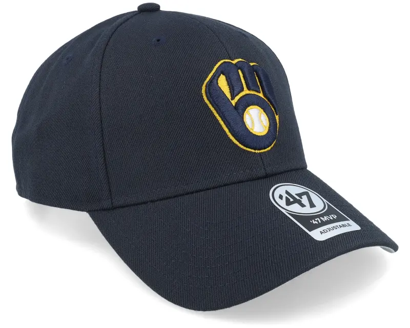 47 Brand Milwaukee Brewers Mvp Navy Adjustable online