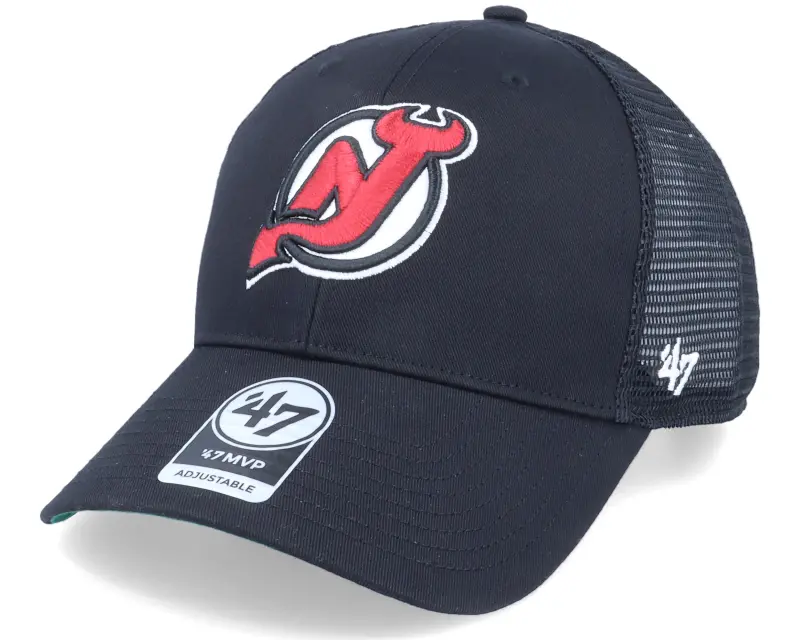 47 Brand New Jersey Devils Branson 47 Mvp Mesh Black/Black Trucker online