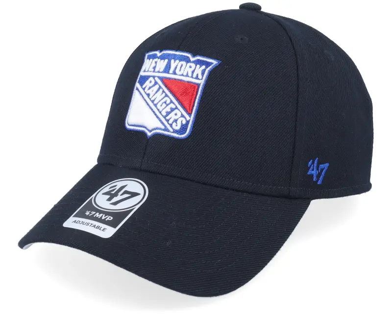 47 Brand New York Rangers Mvp Black/White Adjustable online