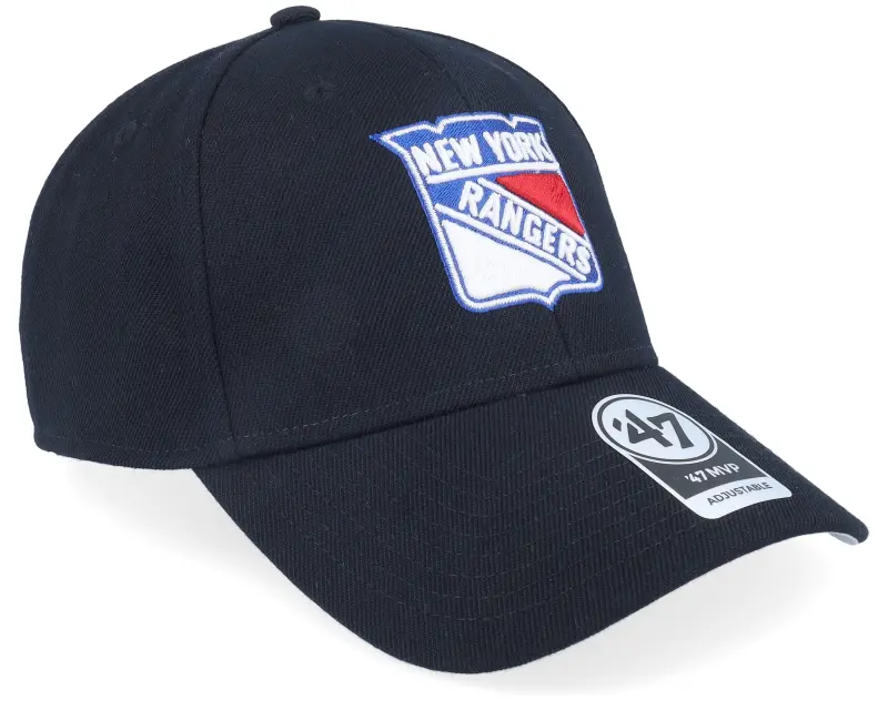 47 Brand New York Rangers Mvp Black/White Adjustable online