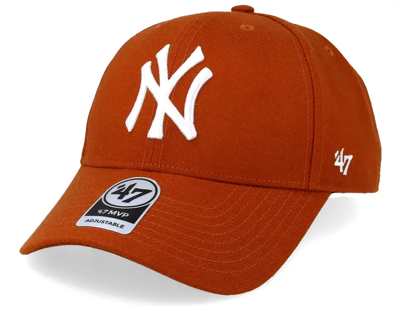 47 Brand New York Yankees 47 Mvp Wool Burnt Orange/White Adjustable online