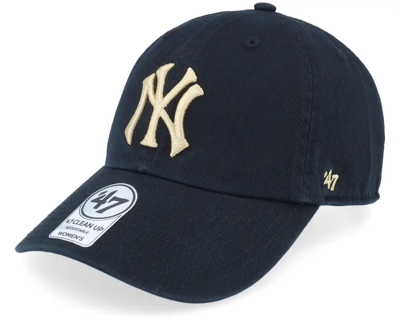 47 Brand New York Yankees Bagheera Under Clean Up Black Dad Cap online