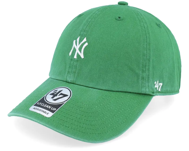 47 Brand New York Yankees Base Runner Clean Up Kelly Green Dad Cap online