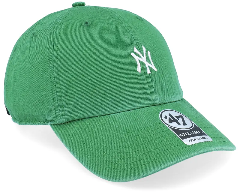 47 Brand New York Yankees Base Runner Clean Up Kelly Green Dad Cap online