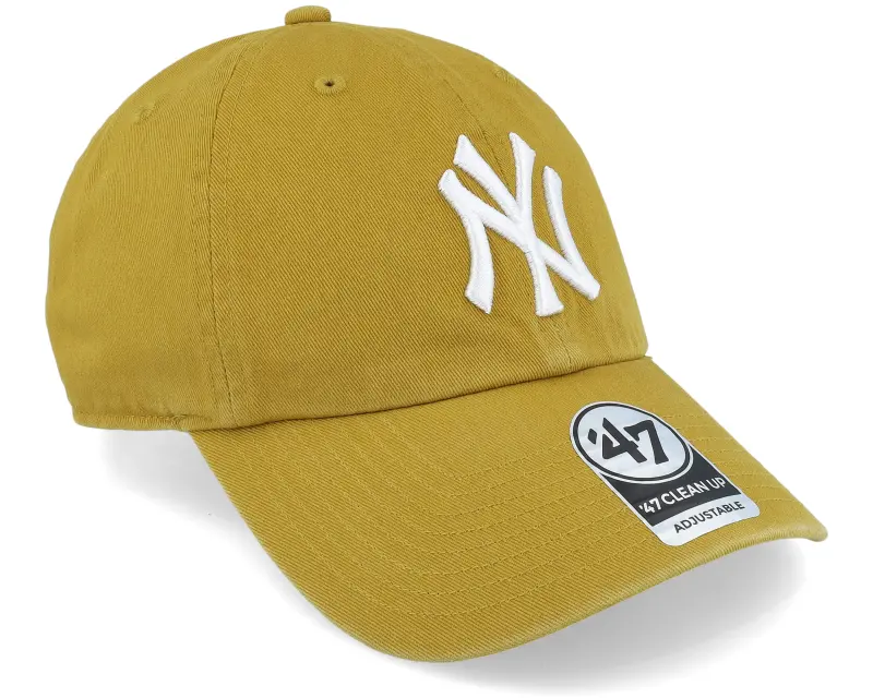 47 Brand New York Yankees Brand Clean Up Goldenrod Dad Cap online