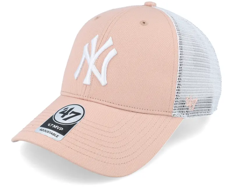 47 Brand New York Yankees Branson Mvp Dusty Mauve/White Trucker online