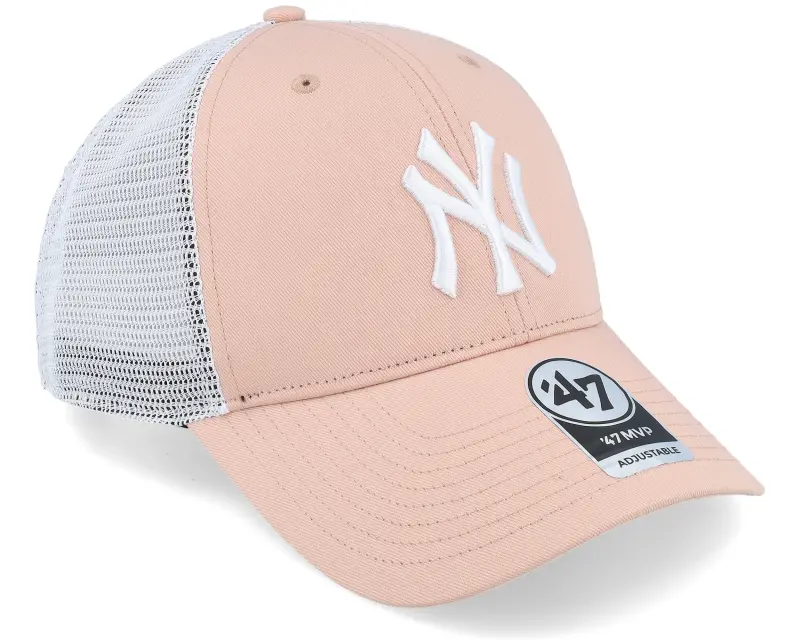 47 Brand New York Yankees Branson Mvp Dusty Mauve/White Trucker online