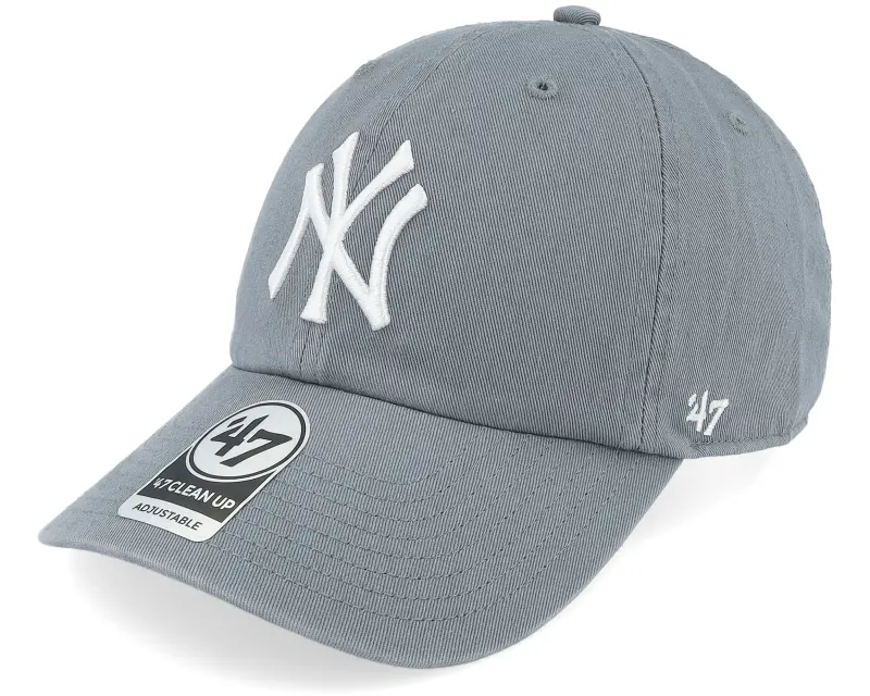 47 Brand New York Yankees Clean Up Basalt/White Dad Cap online
