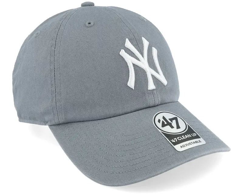 47 Brand New York Yankees Clean Up Basalt/White Dad Cap online