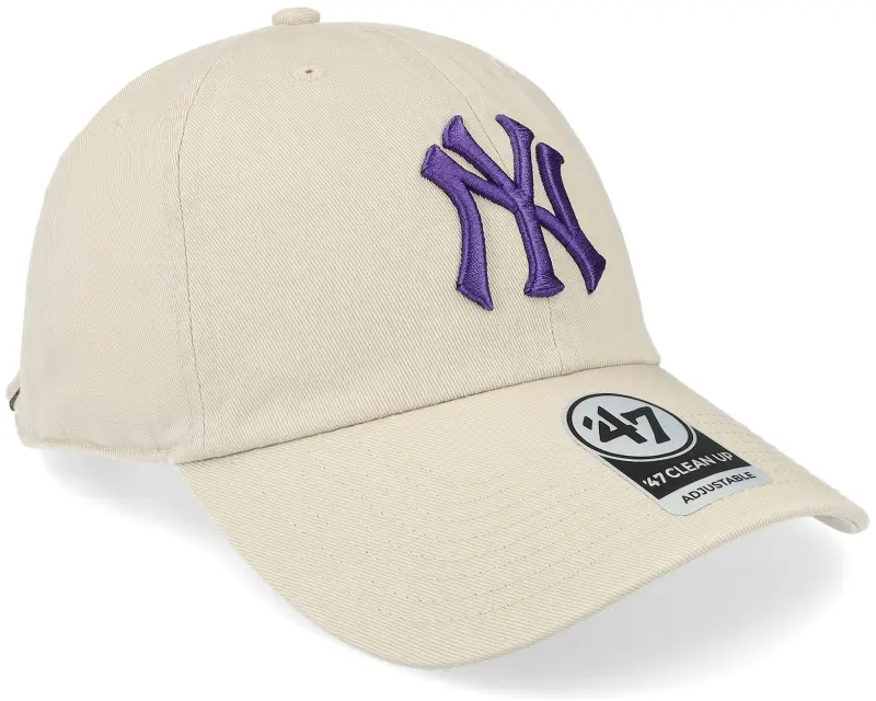 47 Brand New York Yankees Clean Up Bone Dad/Purple Cap online