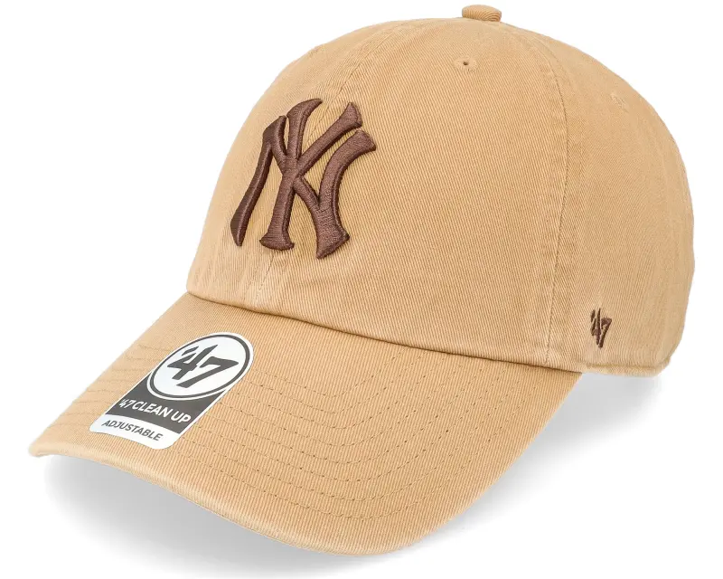 47 Brand New York Yankees Clean Up Camel Dad Cap online