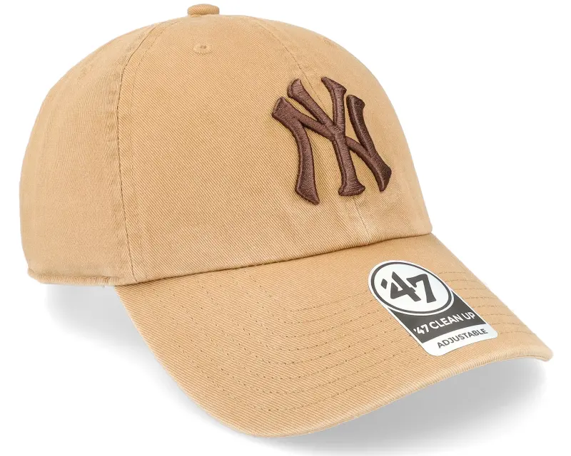 47 Brand New York Yankees Clean Up Camel Dad Cap online