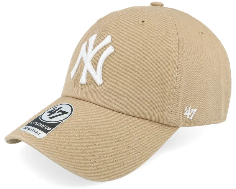 47 Brand New York Yankees Clean Up Khaki Dad Cap online