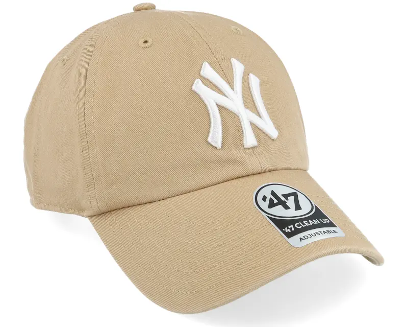 47 Brand New York Yankees Clean Up Khaki Dad Cap online