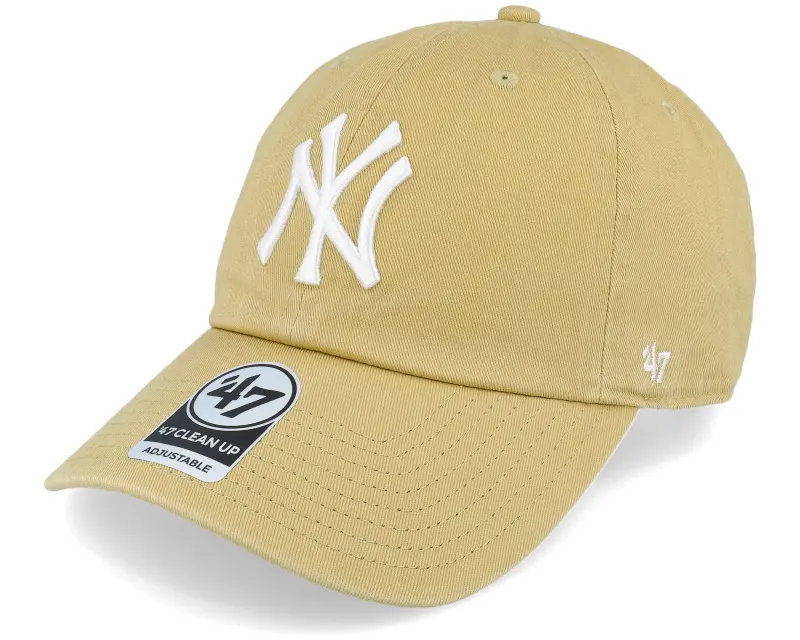 47 Brand New York Yankees Clean Up Tan Adjustable online