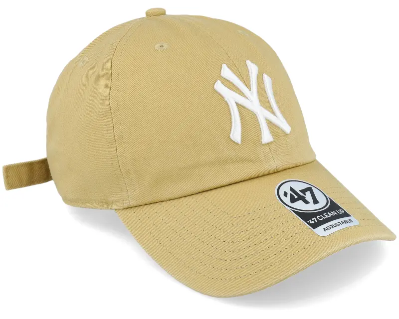 47 Brand New York Yankees Clean Up Tan Adjustable online