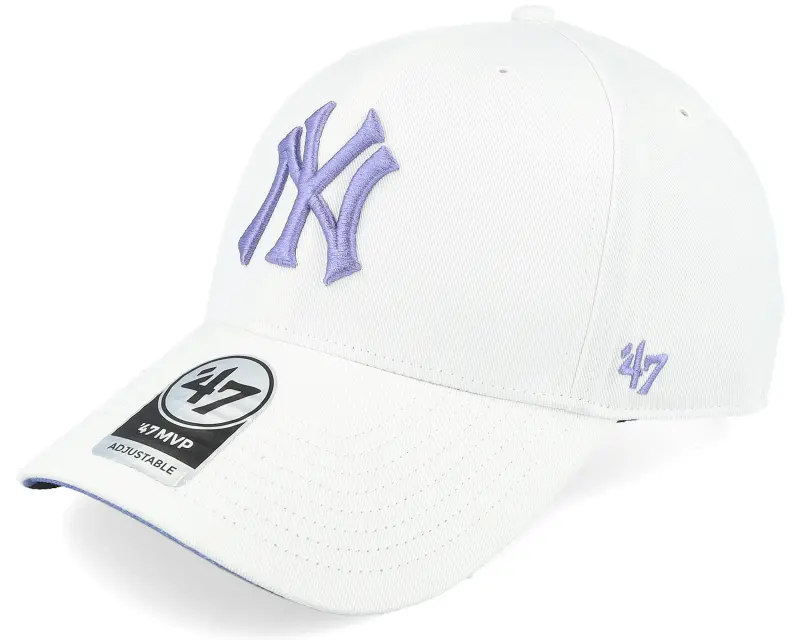 47 Brand New York Yankees Enamel Twist Under Mvp White Adjustable online