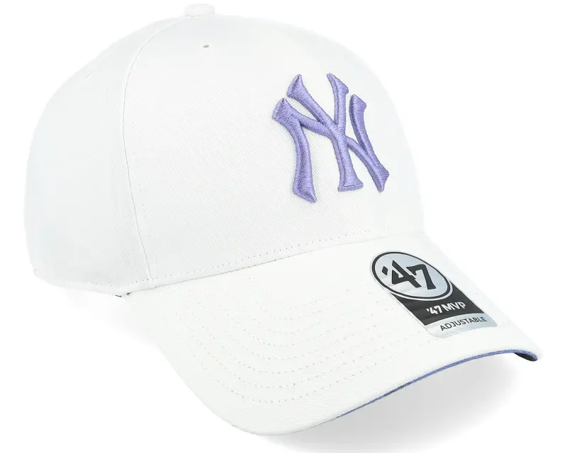 47 Brand New York Yankees Enamel Twist Under Mvp White Adjustable online