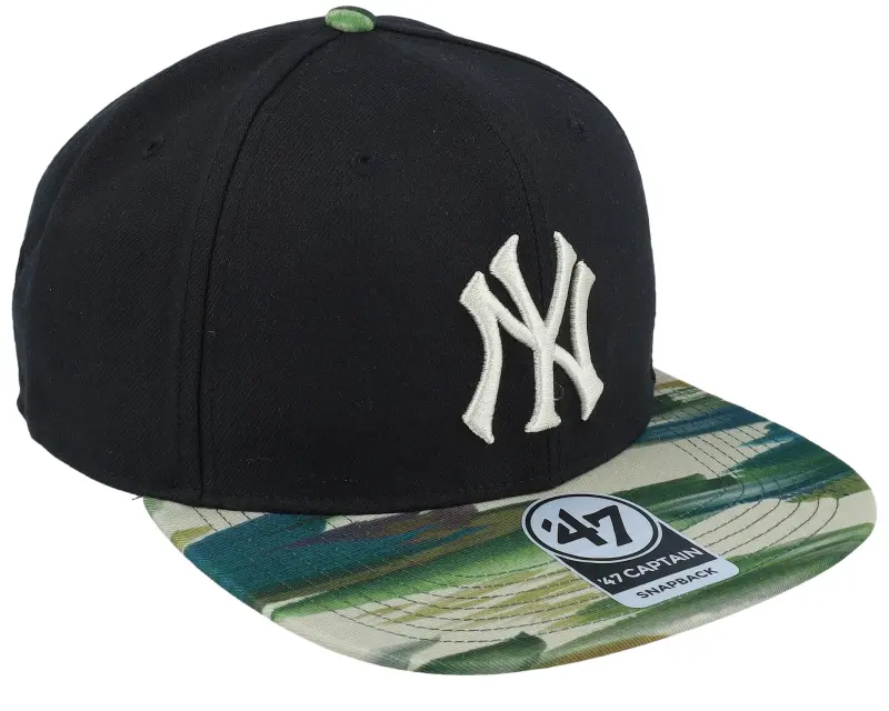 47 Brand New York Yankees Fisherman Camo Captain Black Snapback online