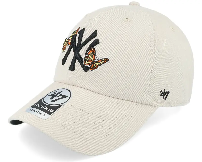 47 Brand New York Yankees Icon Alt Clean Up Bone Dad Cap online
