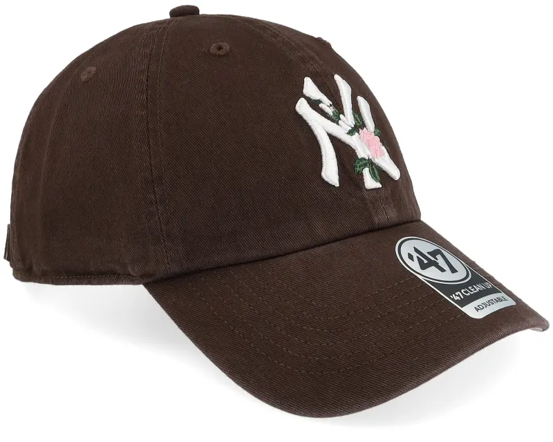 47 Brand New York Yankees MLB 47 Clean Up Cap Brown Dad Cap online