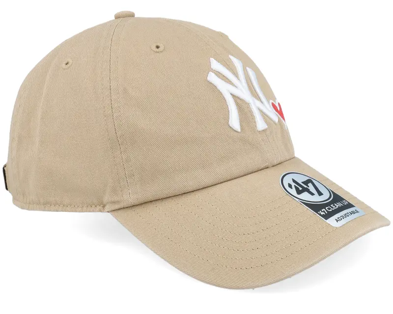 47 Brand New York Yankees MLB 47 Clean Up Cap Khaki Dad Cap online