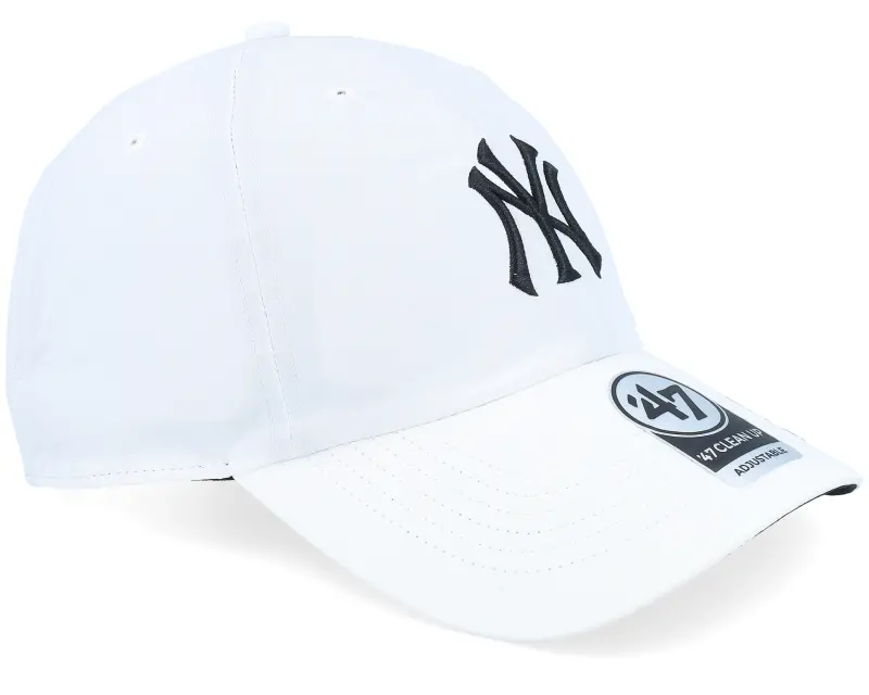 47 Brand New York Yankees MLB 47 Clean Up Cap White Dad Cap online