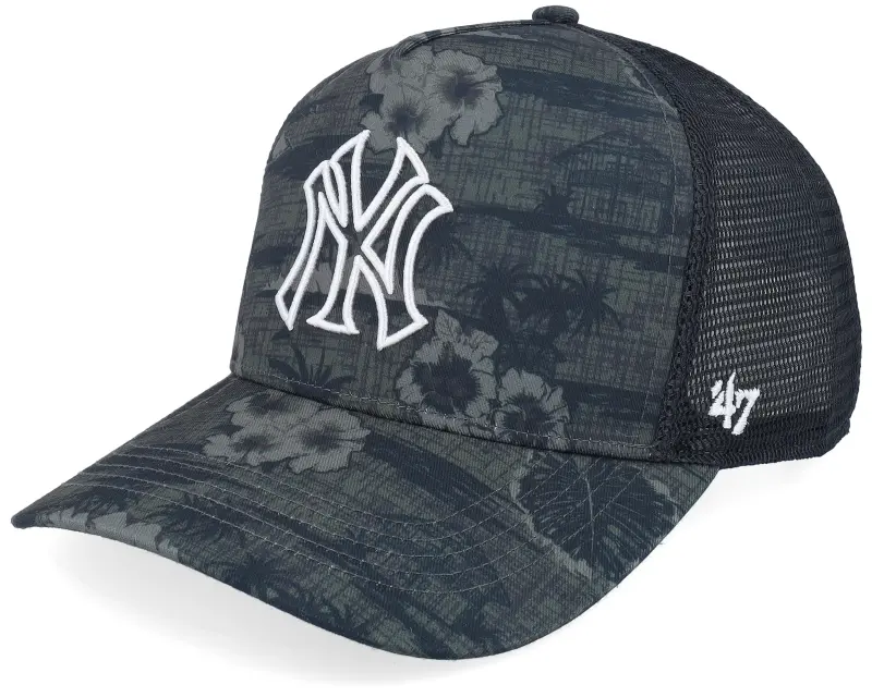 47 Brand New York Yankees MLB 47 Offside Dt Cap Charcoal A-frame Trucker online
