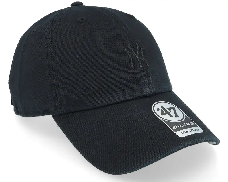 47 Brand New York Yankees MLB Base Runner Clean Up Black Dad Cap online