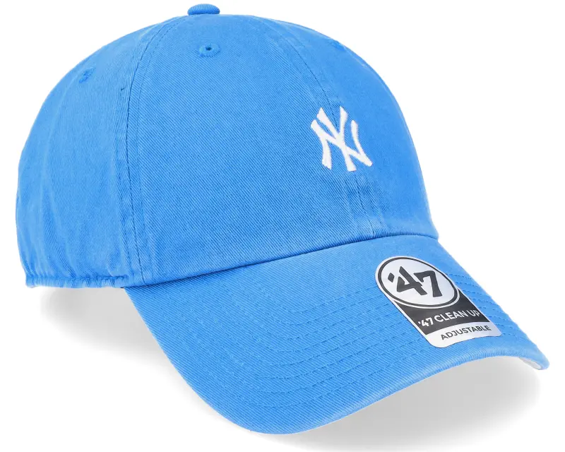 47 Brand New York Yankees MLB Base Runner Clean Up Blue Raz Dad Cap online