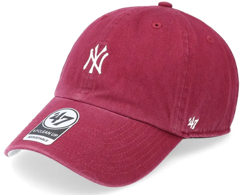 47 Brand New York Yankees MLB Base Runner Clean Up Cardinal Dad Cap online