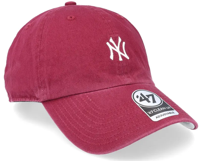 47 Brand New York Yankees MLB Base Runner Clean Up Cardinal Dad Cap online