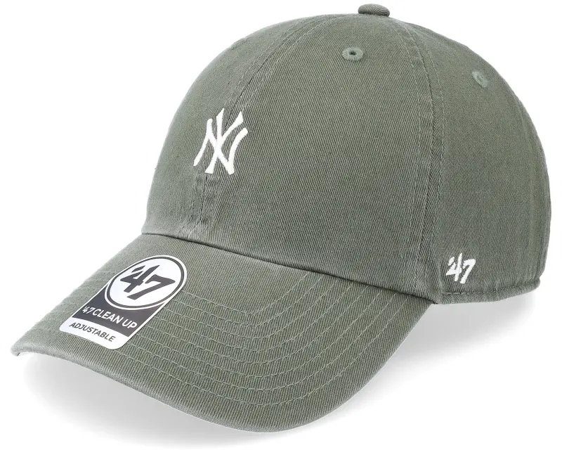 47 Brand New York Yankees MLB Base Runner Clean Up Moss Dad Cap online