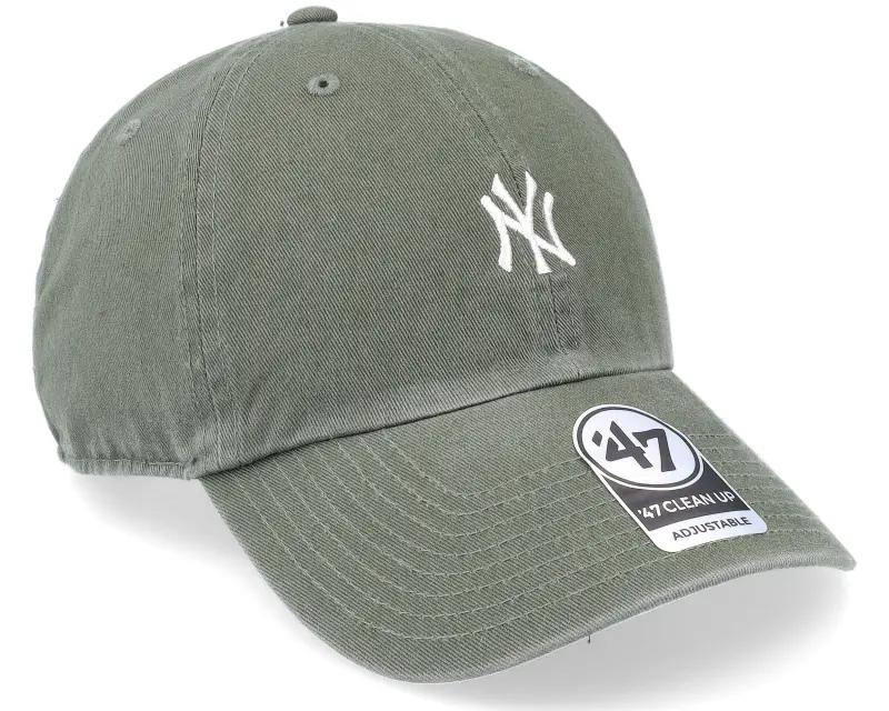 47 Brand New York Yankees MLB Base Runner Clean Up Moss Dad Cap online