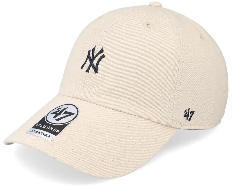 47 Brand New York Yankees MLB Base Runner Clean Up Natural Dad Cap online