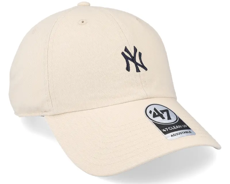 47 Brand New York Yankees MLB Base Runner Clean Up Natural Dad Cap online