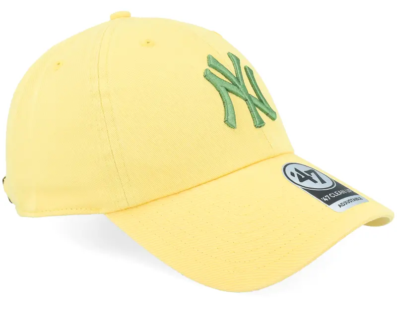 47 Brand New York Yankees MLB Clean Up Cap Maize Dad Cap online
