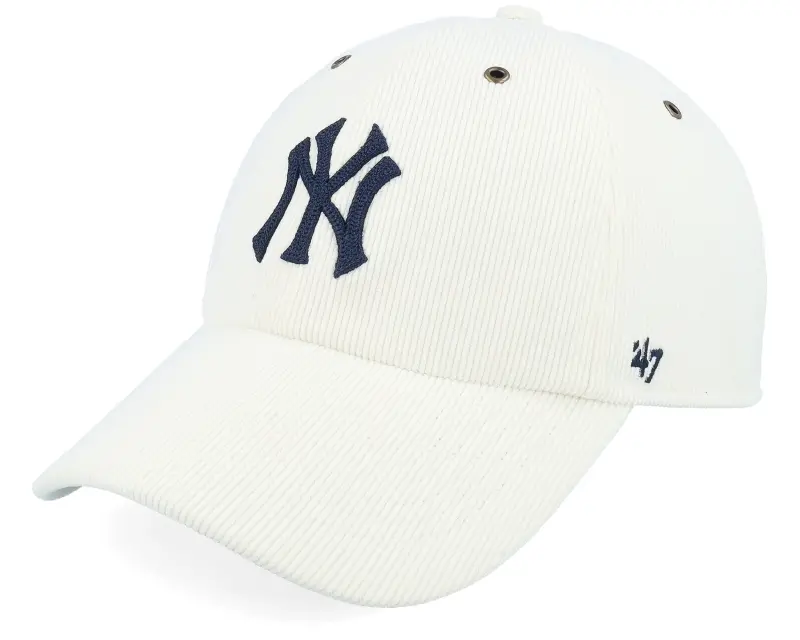 47 Brand New York Yankees MLB Corduroy 47 Clean Up Sandstone Dad Cap online