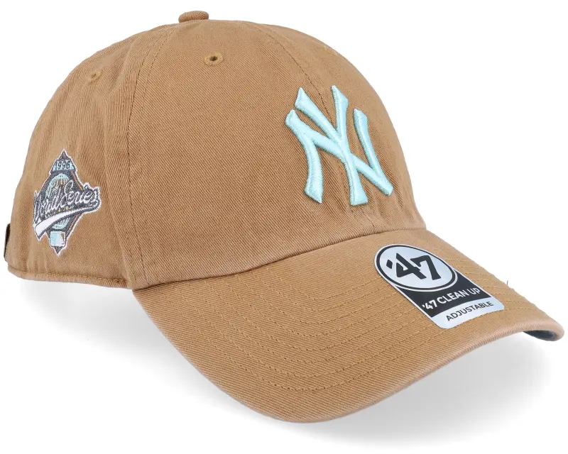 47 Brand New York Yankees MLB Double Under 47 Clean Up Camel Dad Cap online