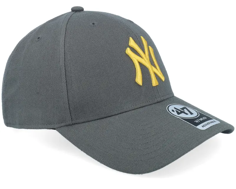47 Brand New York Yankees MLB Mvp Cap Charcoal/Gold Adjustable online